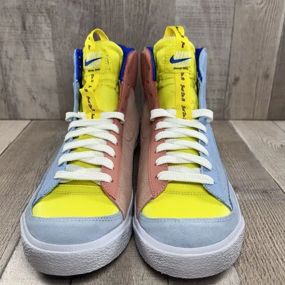 Nike Blazer Mid '77 Dance Sneaker Shoe Suede Women's 8 I Big Kids 6.5 DQ6084-402