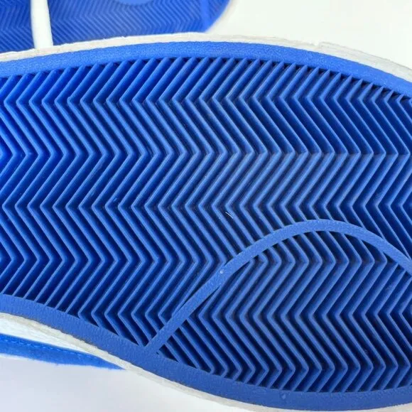 Nike Blazer Mid 77 Suede Sneakers Size 12 Racer Blue White Shoes