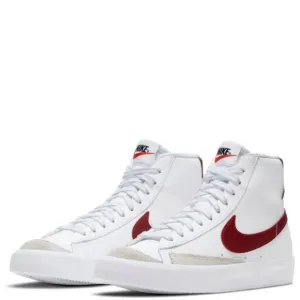Nike Blazer Mid 77 White Team Red Shoes (DA4086-102)