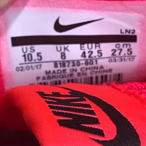 Nike Blazer Solar Red Black White Rouge Solaire Shoes