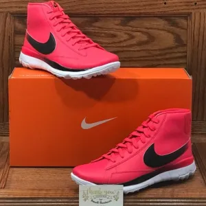 Nike Blazer Solar Red Black White Rouge Solaire Shoes