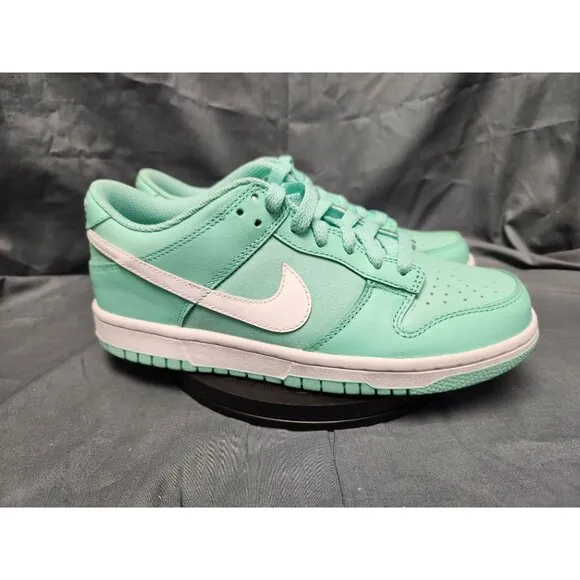 Nike Boys Dunk Low (GS) Sneakers Emerald Rise Edition Size 6 NEW NO BOX!