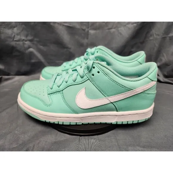 Nike Boys Dunk Low (GS) Sneakers Emerald Rise Edition Size 6 NEW NO BOX!