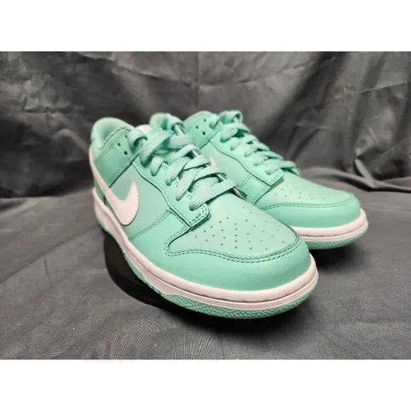 Nike Boys Dunk Low (GS) Sneakers Emerald Rise Edition Size 6 NEW NO BOX!