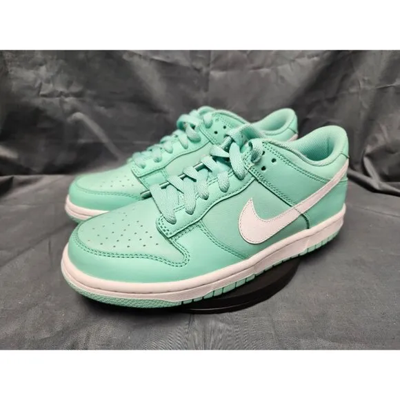 Nike Boys Dunk Low (GS) Sneakers Emerald Rise Edition Size 6 NEW NO BOX!