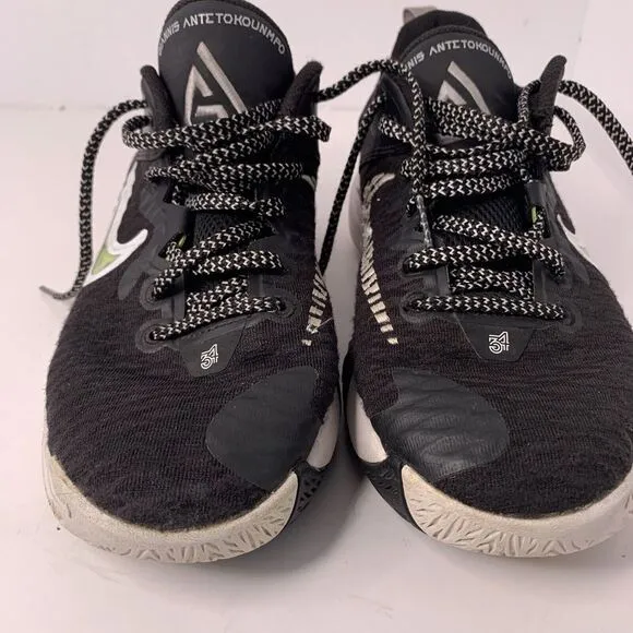 Nike Boys Giannis Immortality DB6081-010 Black Basketball Shoes Sneakers Sz 7Y‎