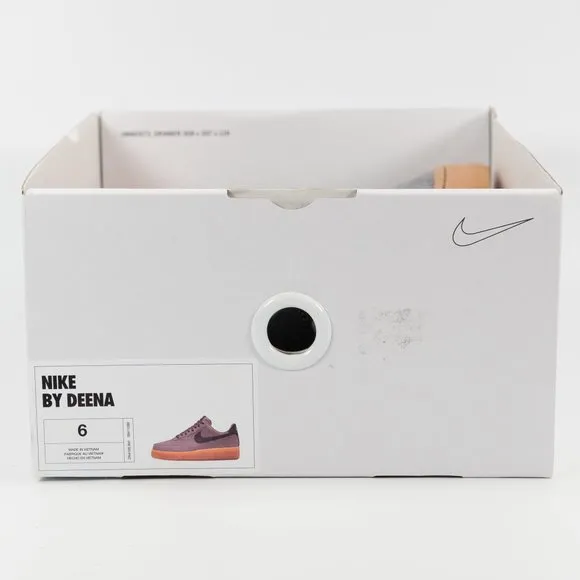 Nike by You ID Air Force 1 DN4165-991 Suede Leather Women's size 6