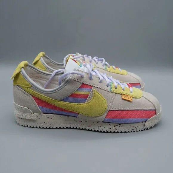 Nike Cortez SP x Union LA Men's Shoes Lemon Frost DR1413-100 Size 9 New
