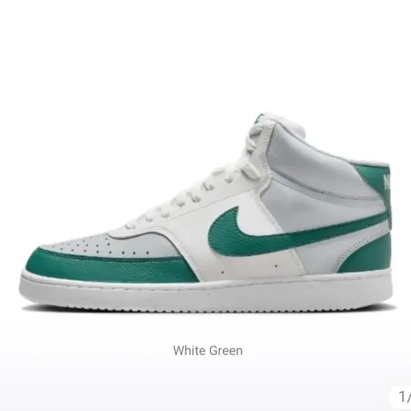 Nike Court Vision Mid Next Nature 'Summit White bicoastal new