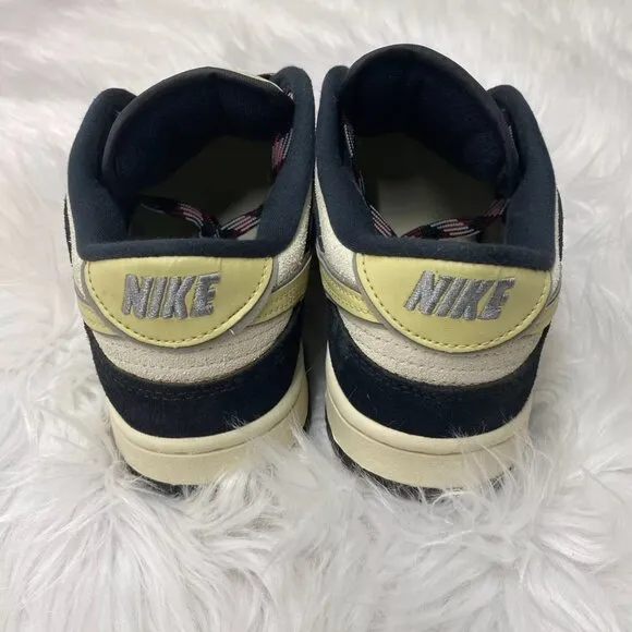 Nike Dunk Low Lx Womens Casual Suede Shoes Black DV3054-001 VNDS Size 8.5