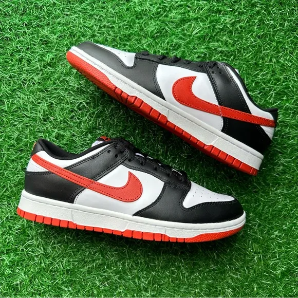 Nike Dunk Low Retro White Dragon Red Black