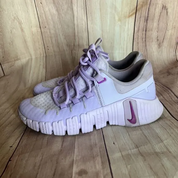 Nike Free Metcon 5 Lilac Bloom DV3950-502 Women's Size 7 Sneakers