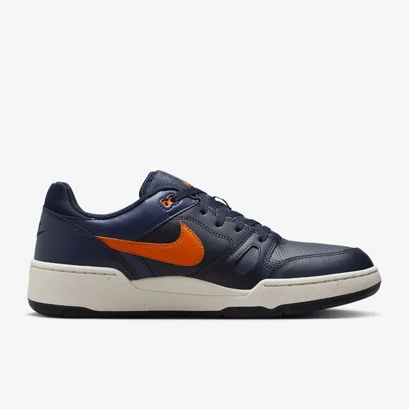 Nike Full Force Low Men's Shoes Sneakers Streetwear Obsidian Orange