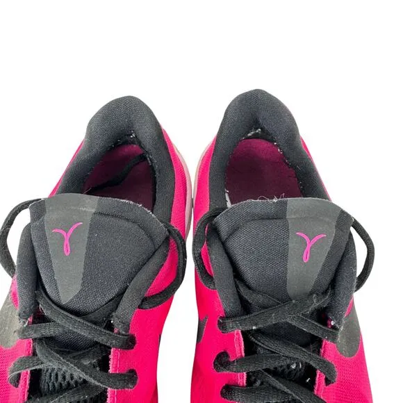 Nike HyperChase TB Basketball Shoes Mens 8 Pink Lace Up Rubber Sole 705363-602