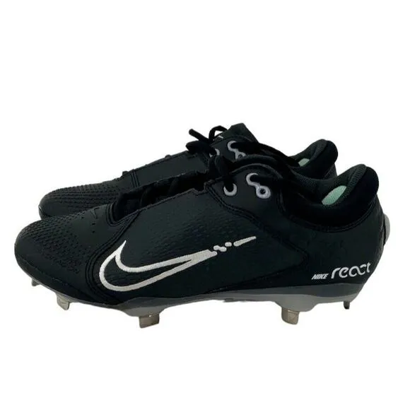 Nike Hyperdiamond 4 Elite Womens Size 8 Softball Metal Cleats Athletic Shoes NEW