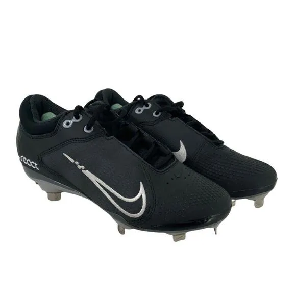 Nike Hyperdiamond 4 Elite Womens Size 8 Softball Metal Cleats Athletic Shoes NEW