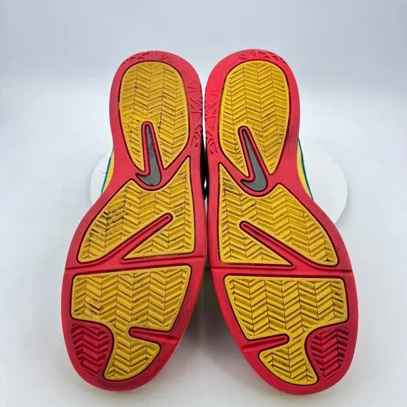 Nike iD Zoom Air Men Size 10 418441-991 Multi Color Blue Yellow Red Shoes