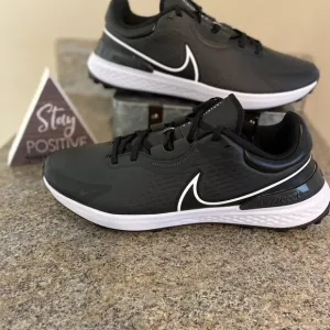 Nike Infinity Pro 2 Golf Shoes Black Dark Smoke‎ Grey (DJ5593-015) Mens Size 8.5