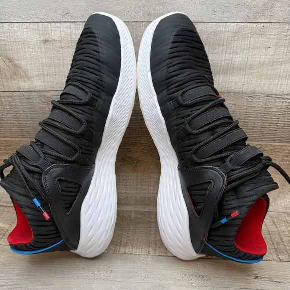 Nike Jordan Formula 23 Low QUAI 54 Sneakers Mens 9.5 9 1/2 Black White Shoes Q54