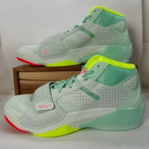 Nike Jordan Zion 2 Spring Hoops Green Zion Williamson DO9161-367 Men Size 11.5