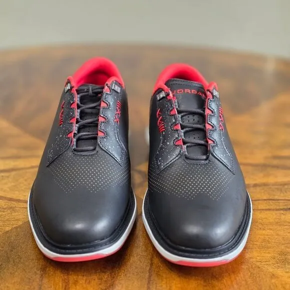 Nike Jordan ADG 5 Wide Low Bred Golf Shoes Women's 9.5 New Black Red FQ7874-001
