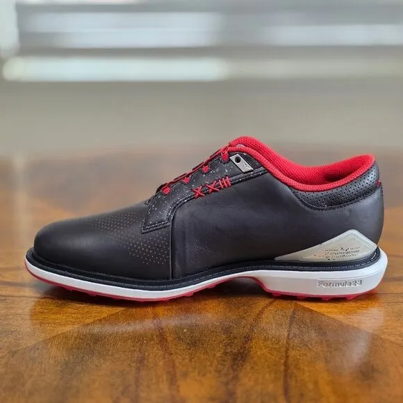 Nike Jordan ADG 5 Wide Low Bred Golf Shoes Women's 9.5 New Black Red FQ7874-001