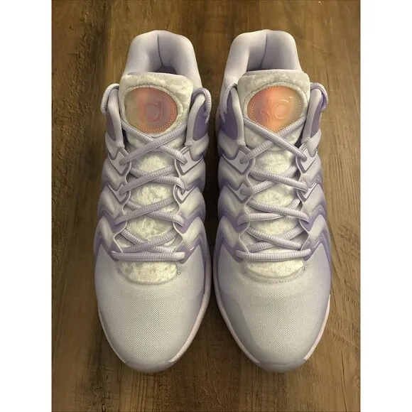 Nike KD 17 B.A.D. Purple Dusty Amethyst Men Sz 11.5 Basketball Shoes FJ9487-500