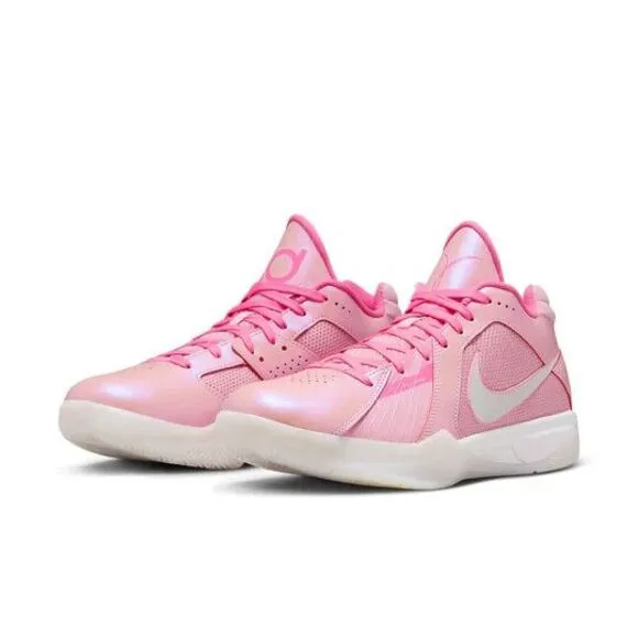 Nike KD 3 Aunt Pearl Soft Pink White Men Size 12 Basketball Shoes FJ0982-600