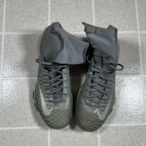 Nike KD 8 Elite Grey White Basketball Shoes 834185-001 Men Sz 10.5 Kevin Durant