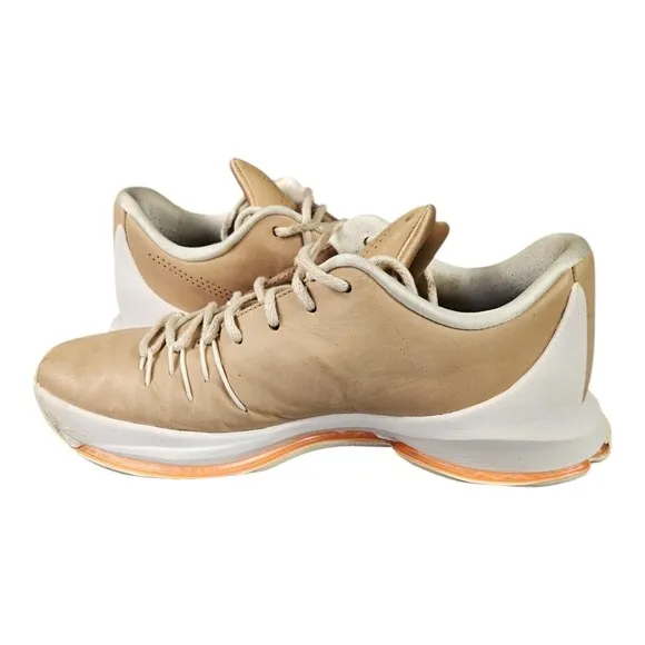 Nike KD 8 EXT Vachetta Tan Sail Orange Shoes Men Size 9.5 806393-200 Durant