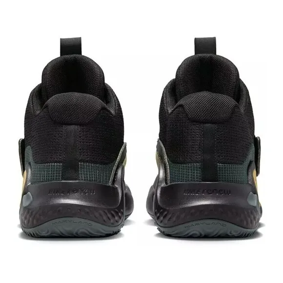 Nike KD Trey 5 X Basketball Shoes Black Gold Grey Men Size 14 DD9538-010 New