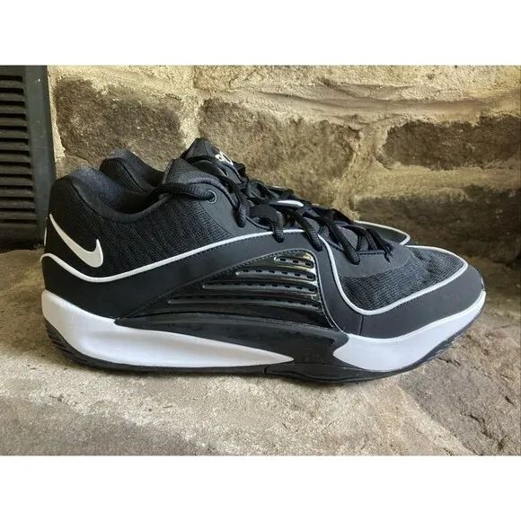 Nike KD16 TB Promo Black White Basketball Shoes Men Size 13 FN7091-001 New