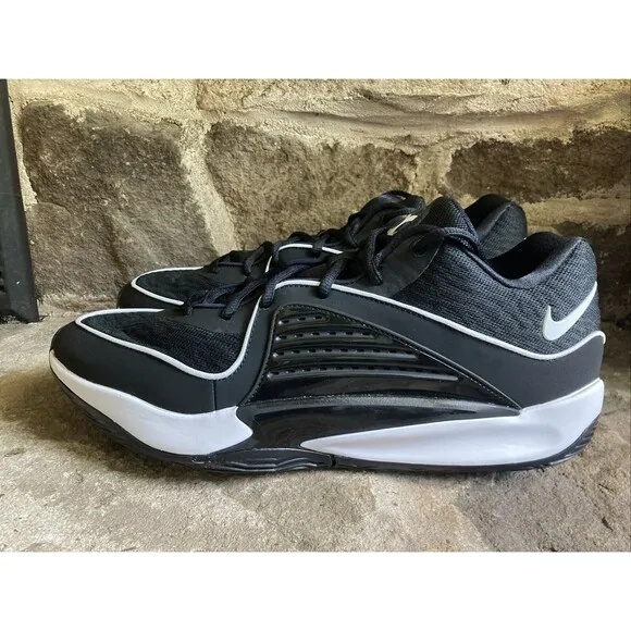 Nike KD16 TB Promo Black White Basketball Shoes Men Size 13 FN7091-001 New