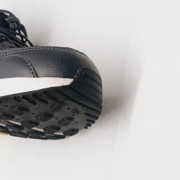Nike Kids Air Max Black and Yellow Shoes