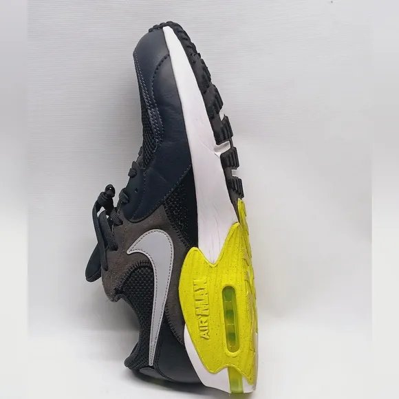 Nike Kids Air Max Black and Yellow Shoes