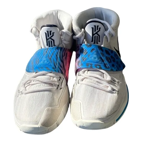 NIKE KYRIE 6 Animal Print Mens Sneakers Size 12 Suede Leather Authentic …