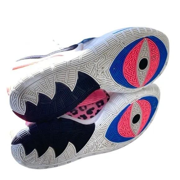 NIKE KYRIE 6 Animal Print Mens Sneakers Size 12 Suede Leather Authentic …