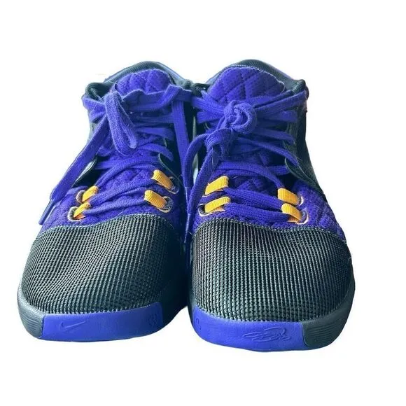 Nike LeBron Witness 8 'Lakers' Men's Basketball Shoes Size 8 Multicolor