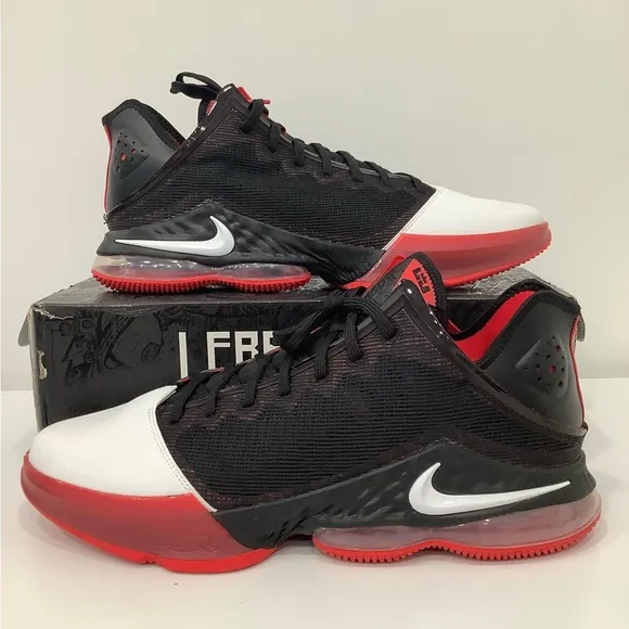 Nike Lebron XIX 19 Low Bred Basketball Shoes Sneaker DH1270-001 Men Size 16