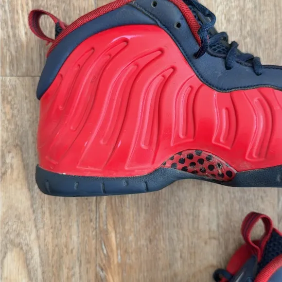 Nike Little Posite Pro GS 'USA' Sneaker Shoes Boy's Red/Blue CZ2520-600 SZ 7Y