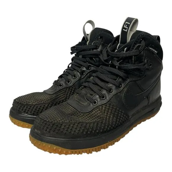 Nike Lunar Force 1 Duckboot Black Gum Men’s Size 11.5 805899-003