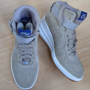 Nike Lunar Force 1 Sky Hi Suede Desert Camo Size 7
