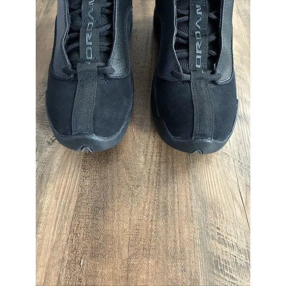 Nike Men Sz 9 Air Jordan Jumpman Pro Quick Low Black Anthracite Shoes FB9978-001