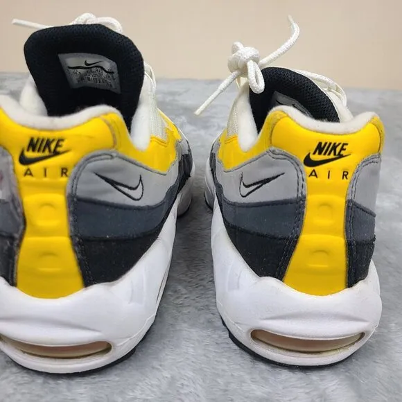 Nike Mens Air Max 95 Grey Amarillo Shoes 2019 (CD7495-100) Size 10.5
