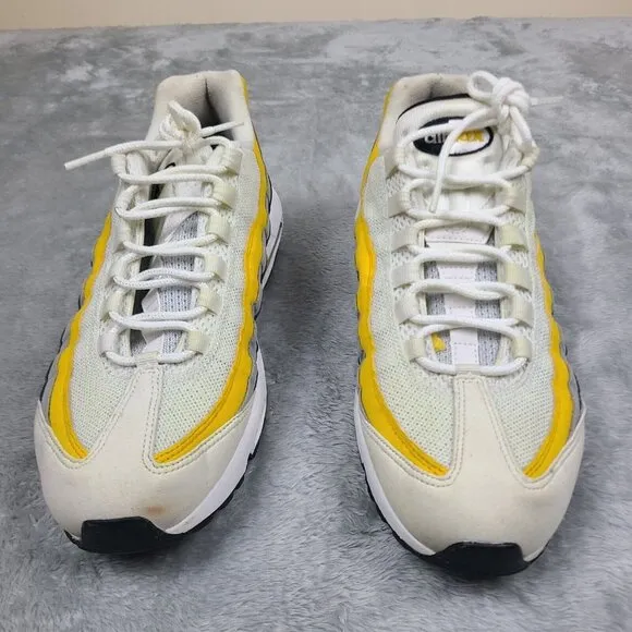 Nike Mens Air Max 95 Grey Amarillo Shoes 2019 (CD7495-100) Size 10.5