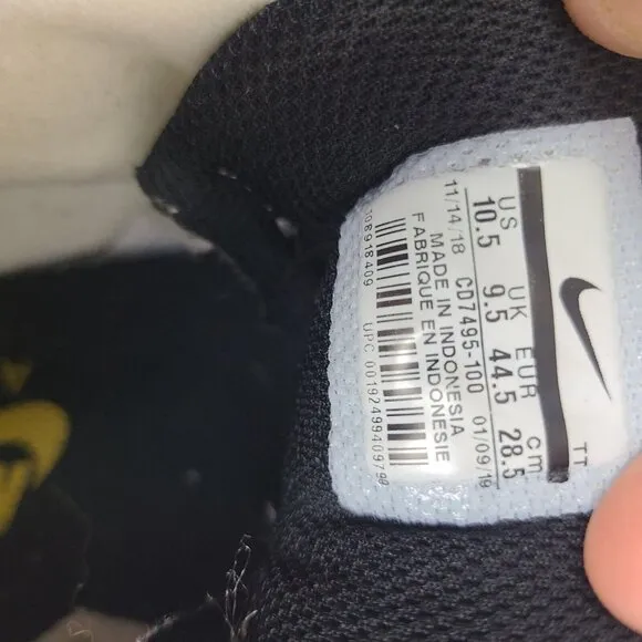 Nike Mens Air Max 95 Grey Amarillo Shoes 2019 (CD7495-100) Size 10.5