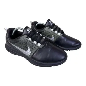 Nike Mens Size 11 W Golf Shoes CTRL Explorer Black Leather Spikeless 704694-001