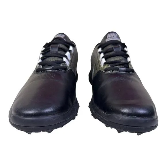 Nike Mens Size 11 W Golf Shoes CTRL Explorer Black Leather Spikeless 704694-001