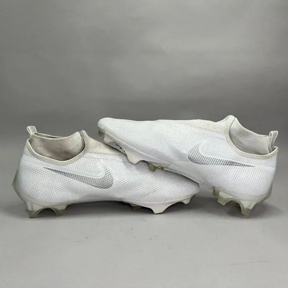 Nike Men's Size 13 White Vapor Edge Pro 360 Football Cleats
