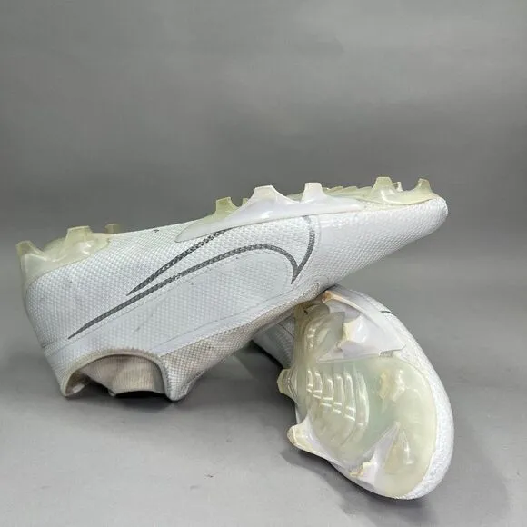Nike Men's Size 13 White Vapor Edge Pro 360 Football Cleats